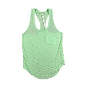 Lululemon Women's Lightweight Racerback Tank Pocket Teal Mint Size 6